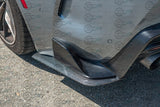 2020+ Toyota Supra A90 & GR Artisan Spirit CARBON FIBER Rear Apron Lip Splitter