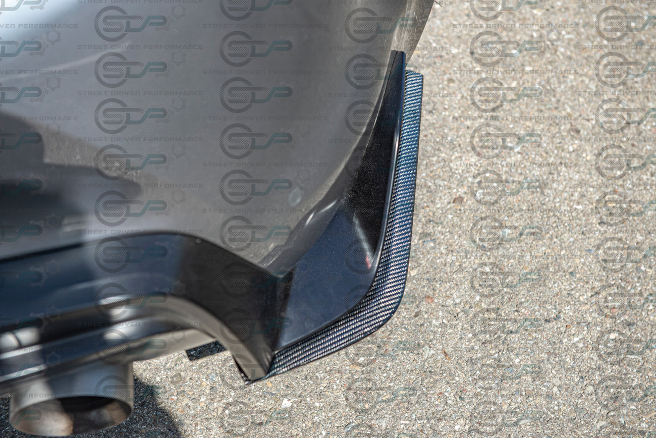 2020+ Toyota Supra A90 & GR | Artisan Spirit Style CARBON FIBER Rear Apron Lip Splitter Ground Effects