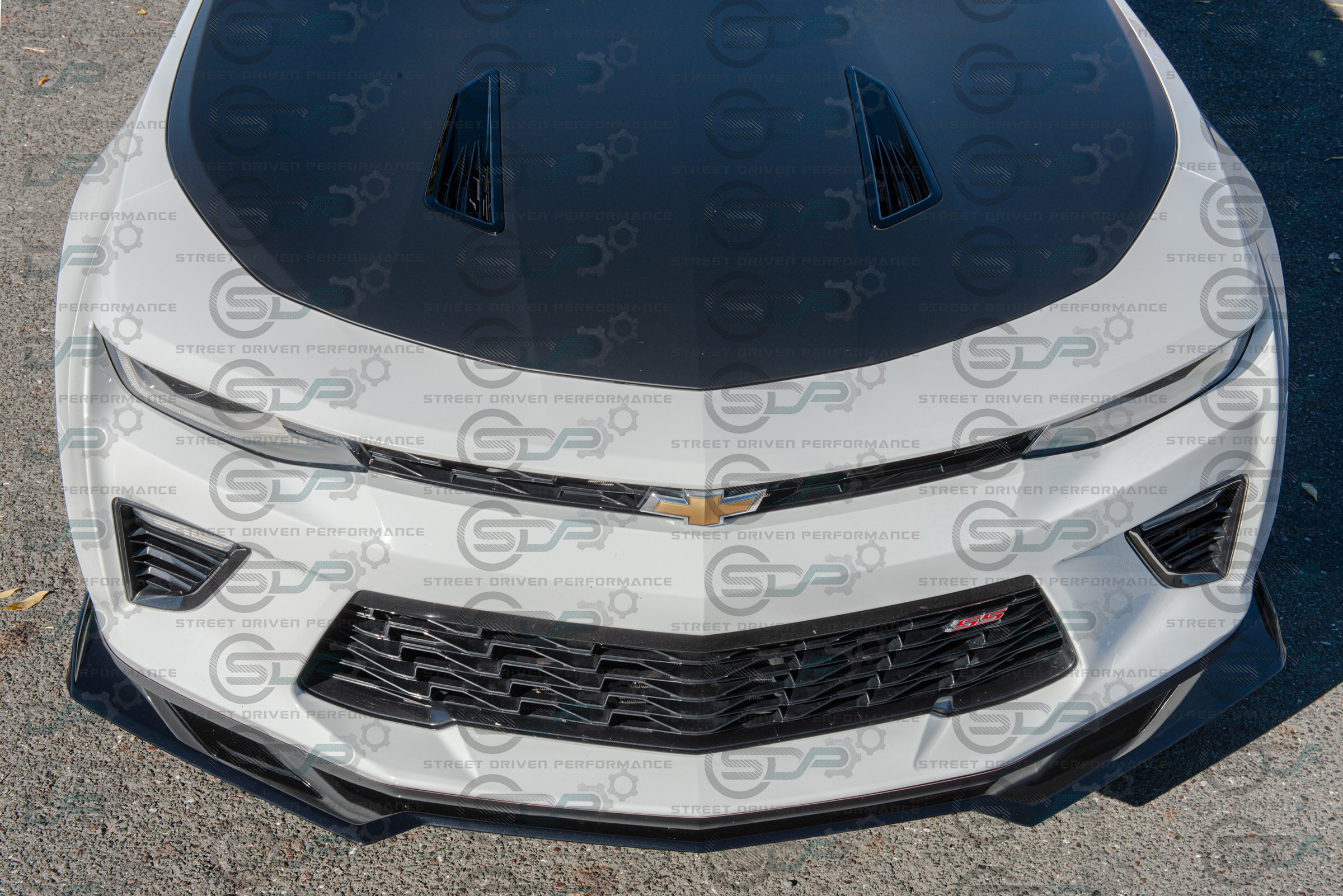 2016-2018 6th Gen Camaro - "Facelift 1LE Package" Front Splitter / Lip Ground Effects - for all SS models