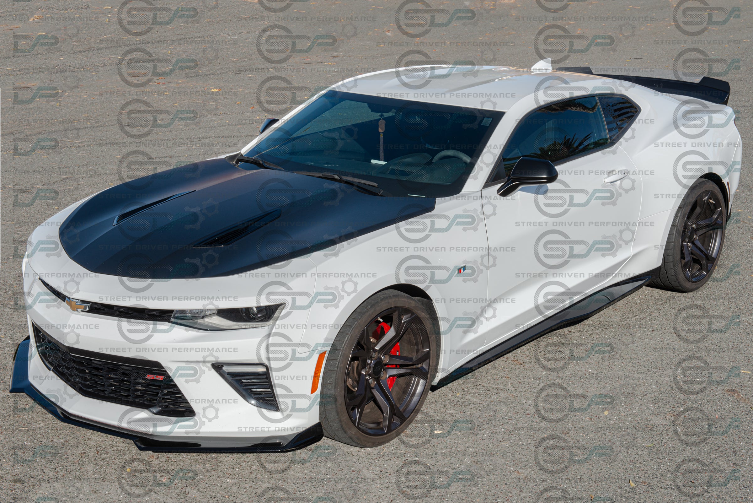 2016-2018 6th Gen Camaro - "Facelift 1LE Package" Front Splitter / Lip Ground Effects - for all SS models
