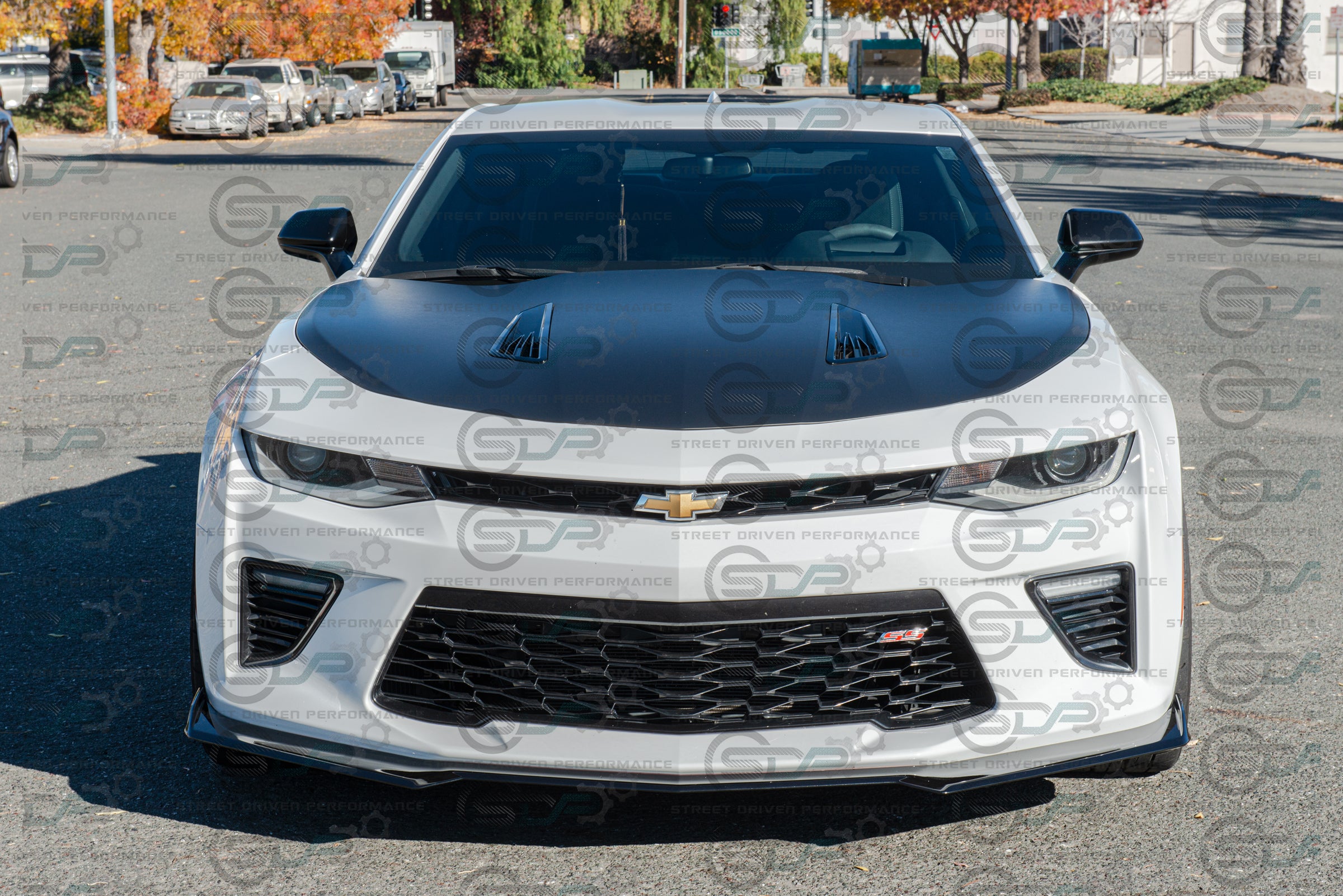2016-2018 6th Gen Camaro - "Facelift 1LE Package" Front Splitter / Lip Ground Effects - for all SS models