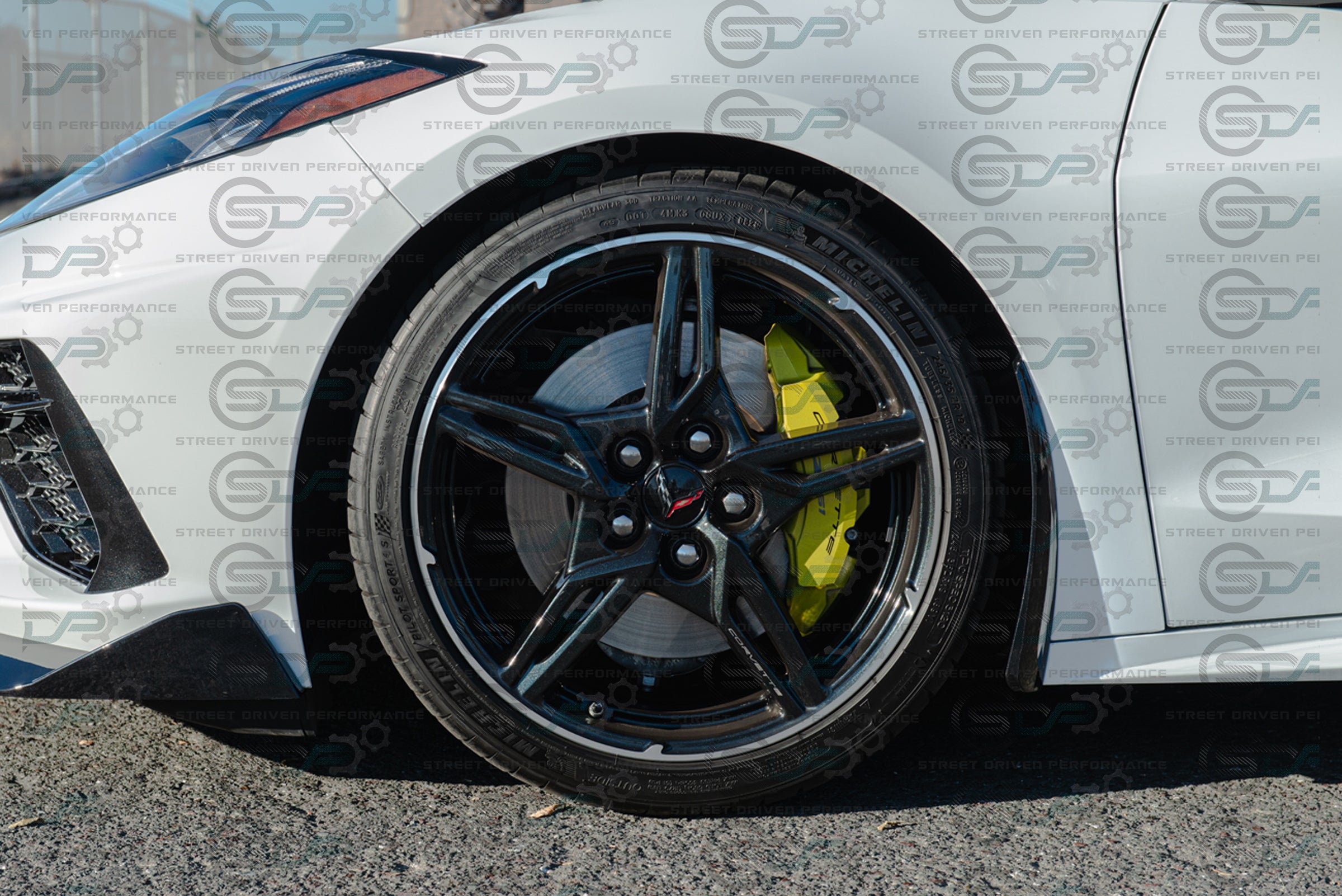 2020+ C8 Corvette Stingray & Z51 | "XL Extended" Front & Rear Splash Guards / Mud Flaps