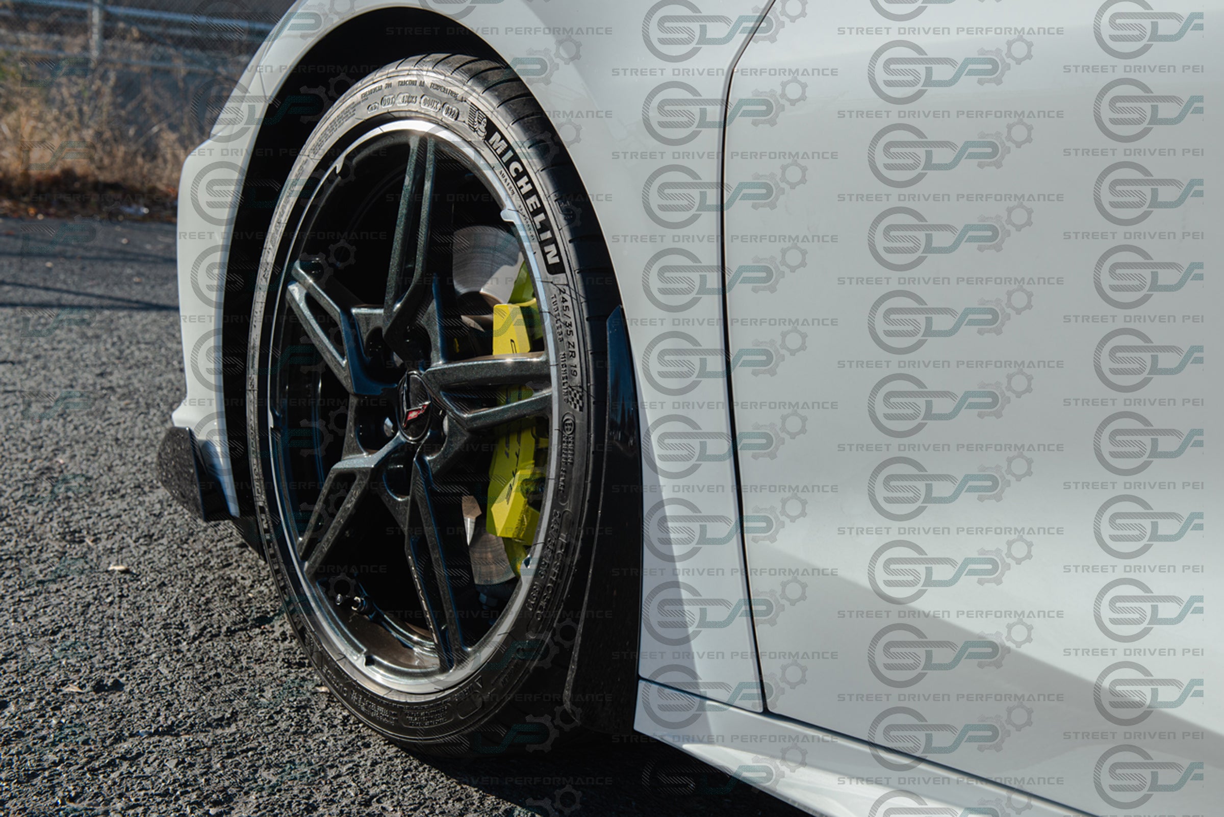 2020+ C8 Corvette Stingray & Z51 | "XL Extended" Front & Rear Splash Guards / Mud Flaps