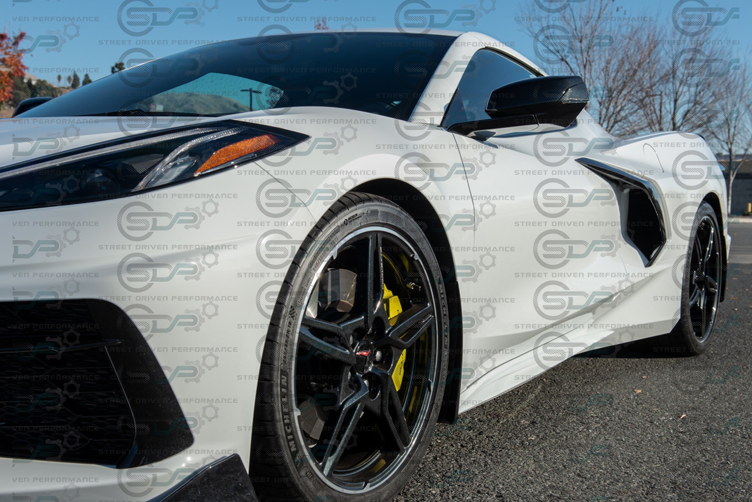 2020+ C8 Corvette Stingray & Z51 | "XL Extended" Front & Rear Splash Guards / Mud Flaps