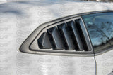 Chevrolet Camaro Matte Black Rear Side Window Louver Sun Shade Cover