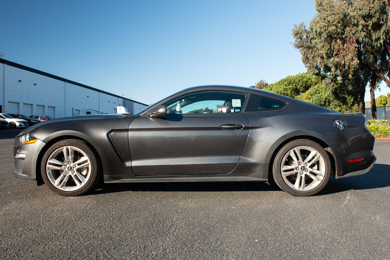 2018-2023 Ford Mustang | GT350 Style Matte Black Front Side Fenders