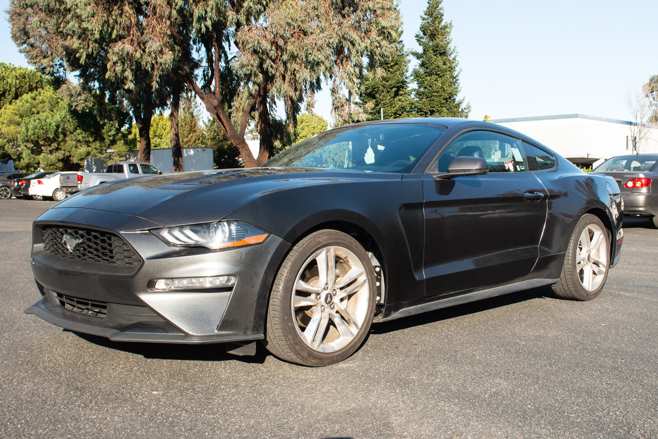 2018-2023 Ford Mustang | GT350 Style Matte Black Front Side Fenders