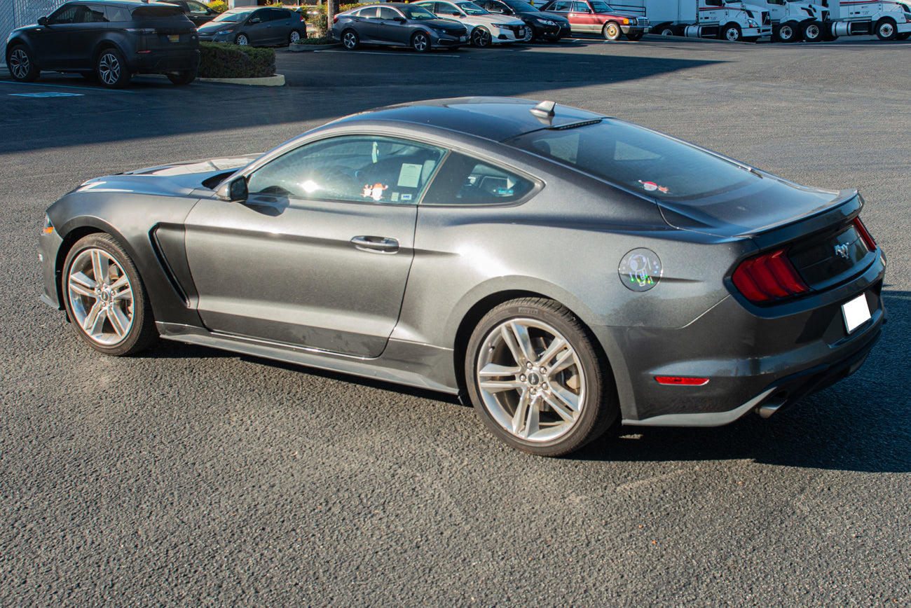 2018-2023 Ford Mustang | GT350 Style Matte Black Front Side Fenders