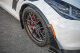 2014-2019 Corvette C7 Hydro-Dipped Carbon Fiber Front Wheel Trim Fender Flares