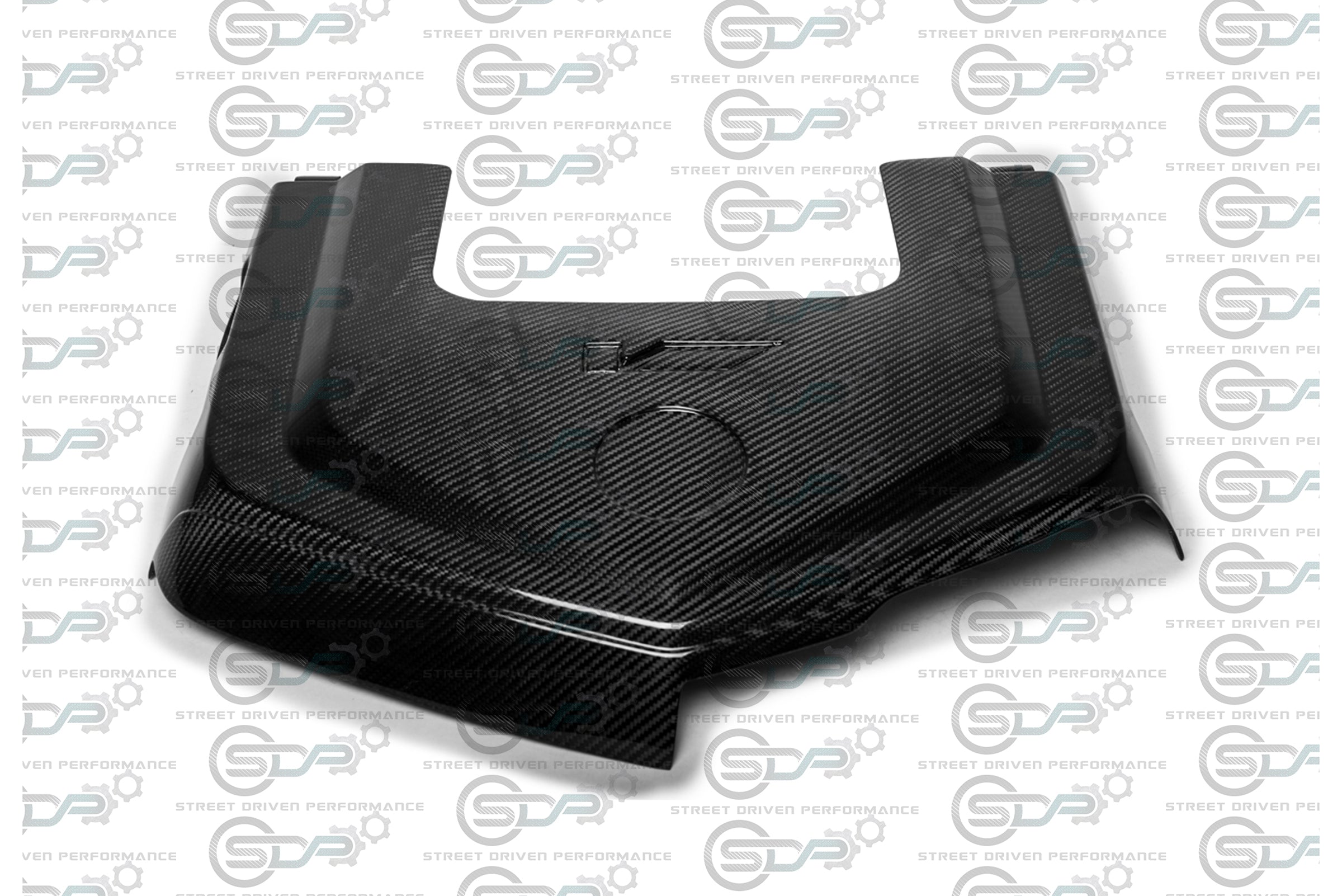 2009-2015 CTS-V V2 - Carbon Fiber Engine Cover for Chevrolet LSx LSA Supercharged engines using a CTS-V Lid