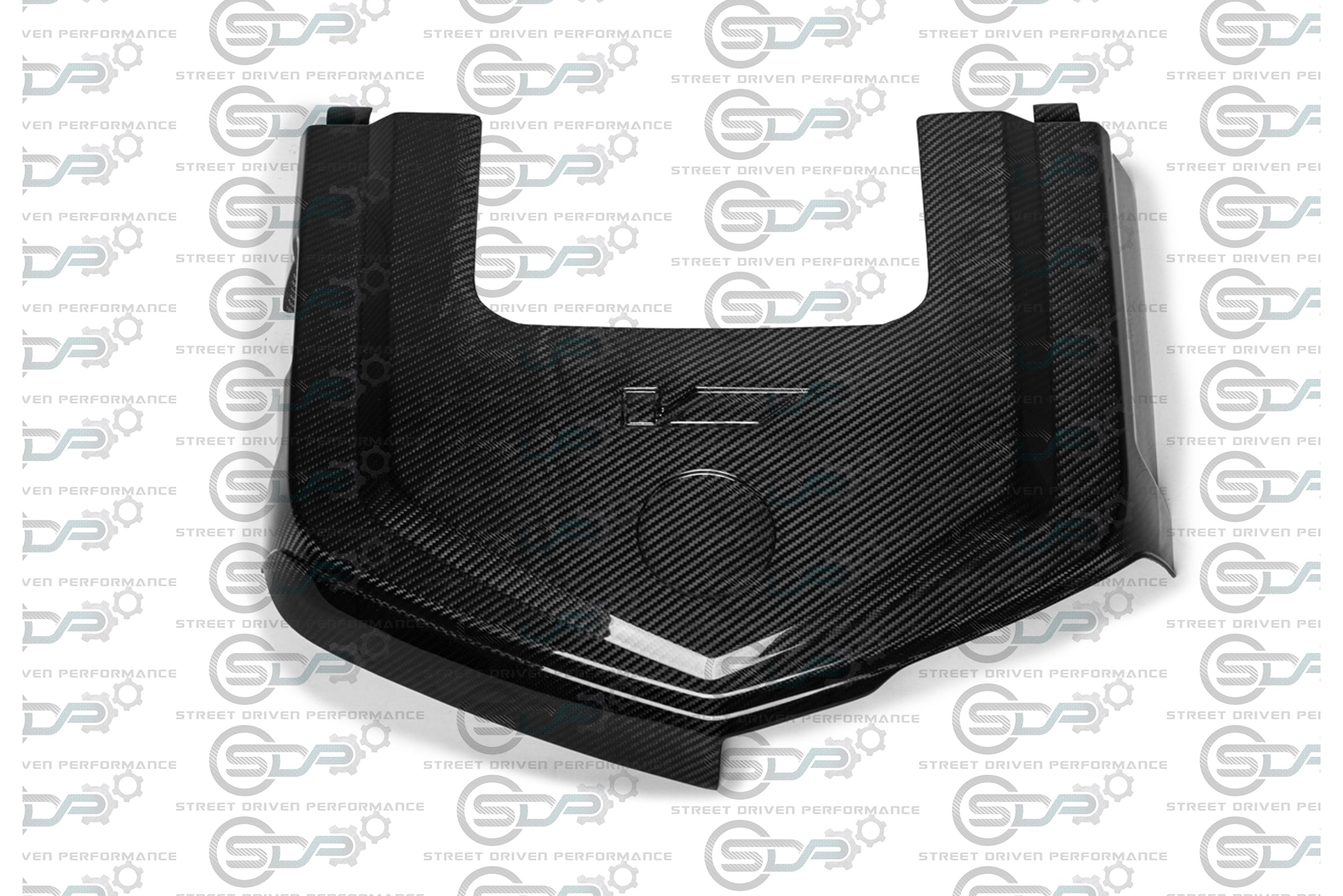 2009-2015 CTS-V V2 - Carbon Fiber Engine Cover for Chevrolet LSx LSA Supercharged engines using a CTS-V Lid