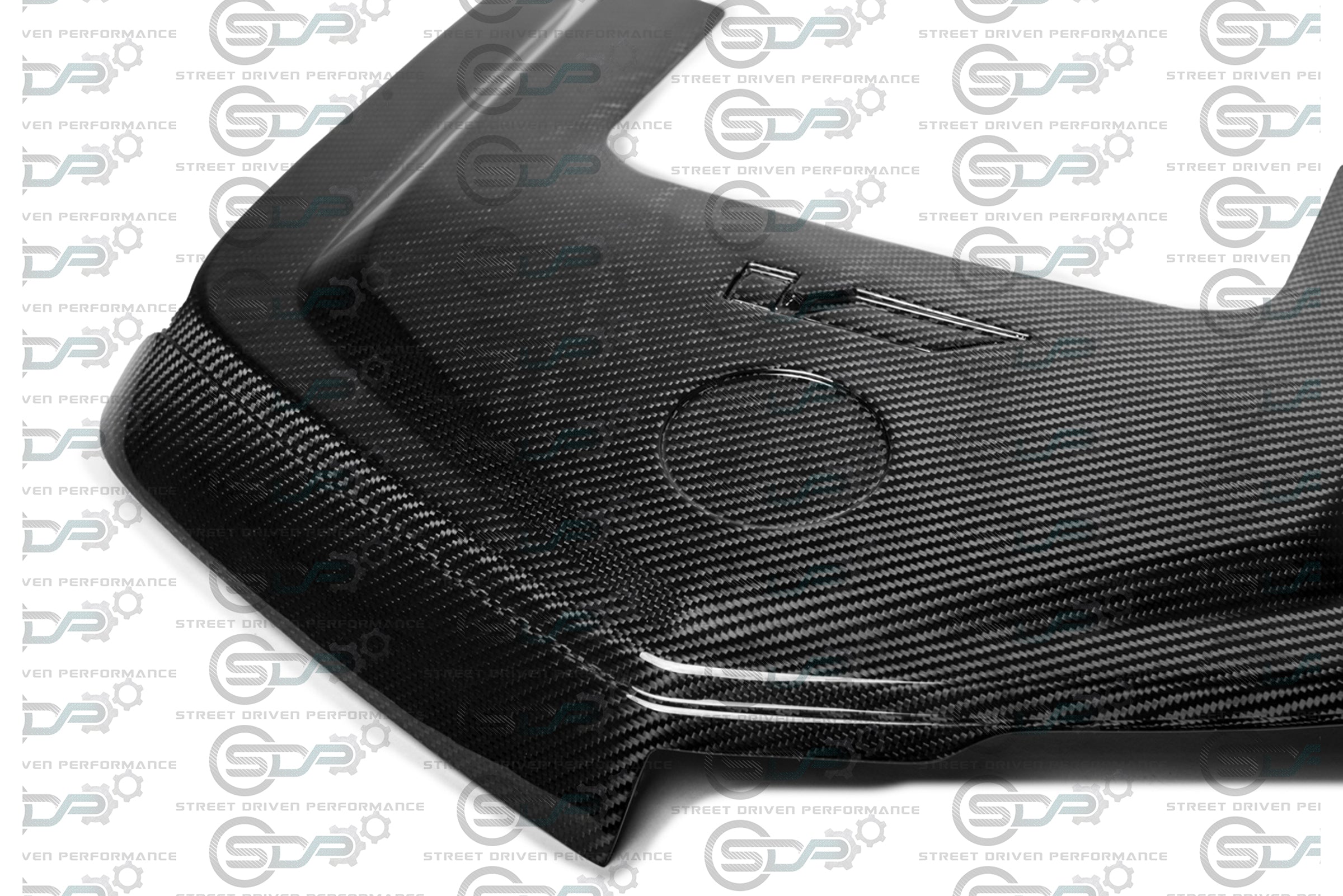 2009-2015 CTS-V V2 - Carbon Fiber Engine Cover for Chevrolet LSx LSA Supercharged engines using a CTS-V Lid