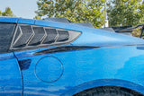 Corvette C7 Performance Track Side Quarter Window Louver Shade Cover