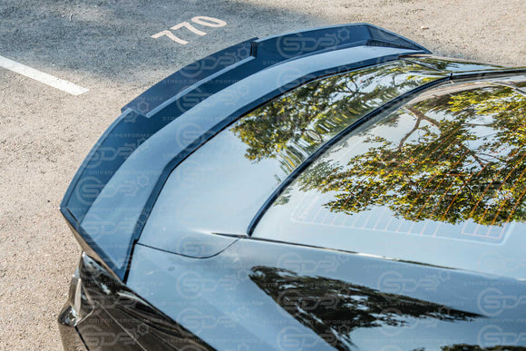 2016+ Camaro SDP Performance GLOSS Black Rear Trunk Wing Wickerbill Spoiler