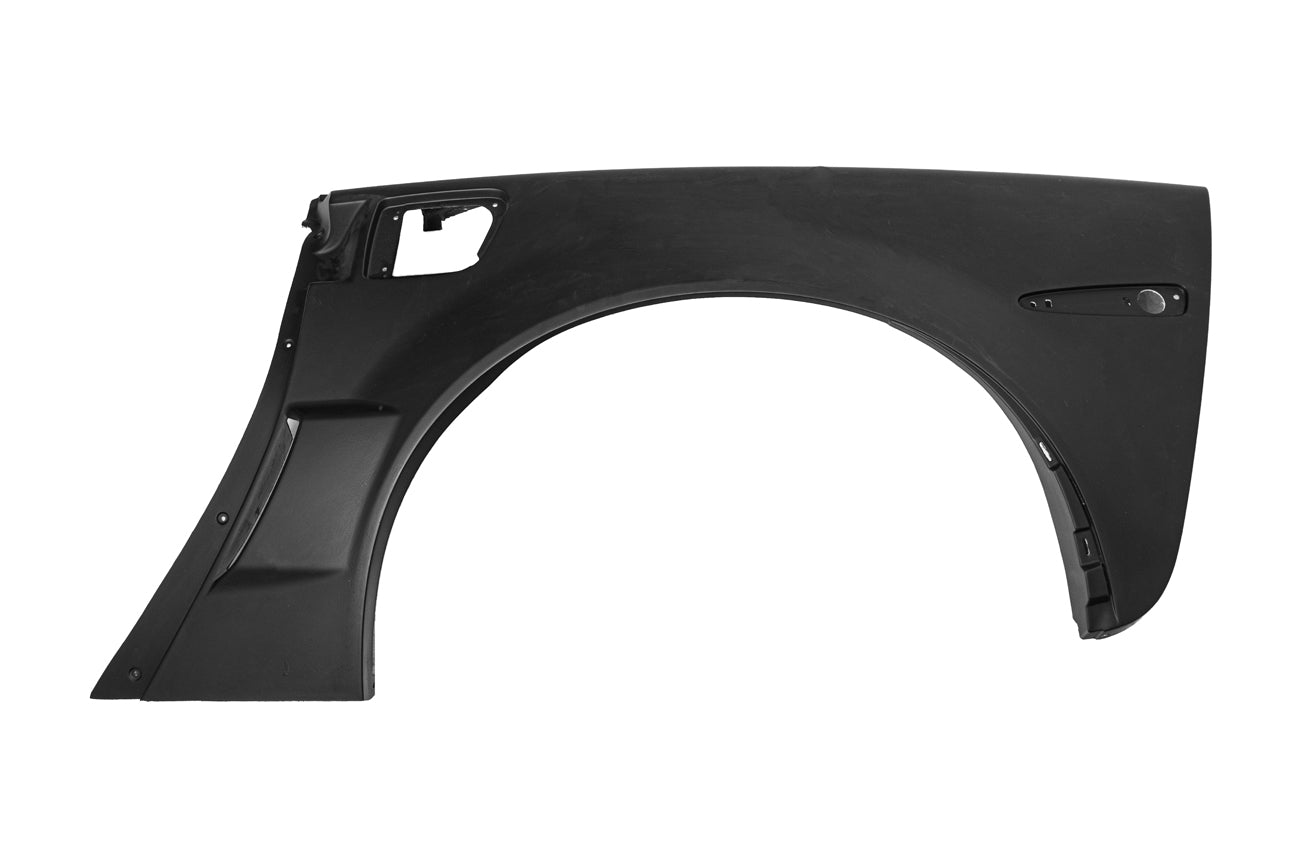 2005-2013 Corvette C6 ZR1 Style Matte Black Rear Side Wide Body Fenders