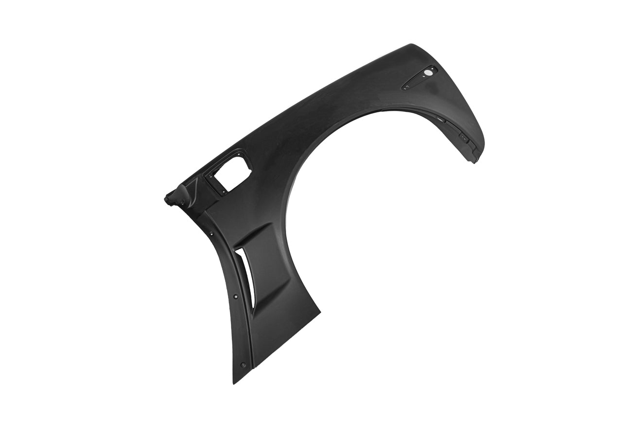 2005-2013 Corvette C6 ZR1 Style Matte Black Rear Side Wide Body Fenders