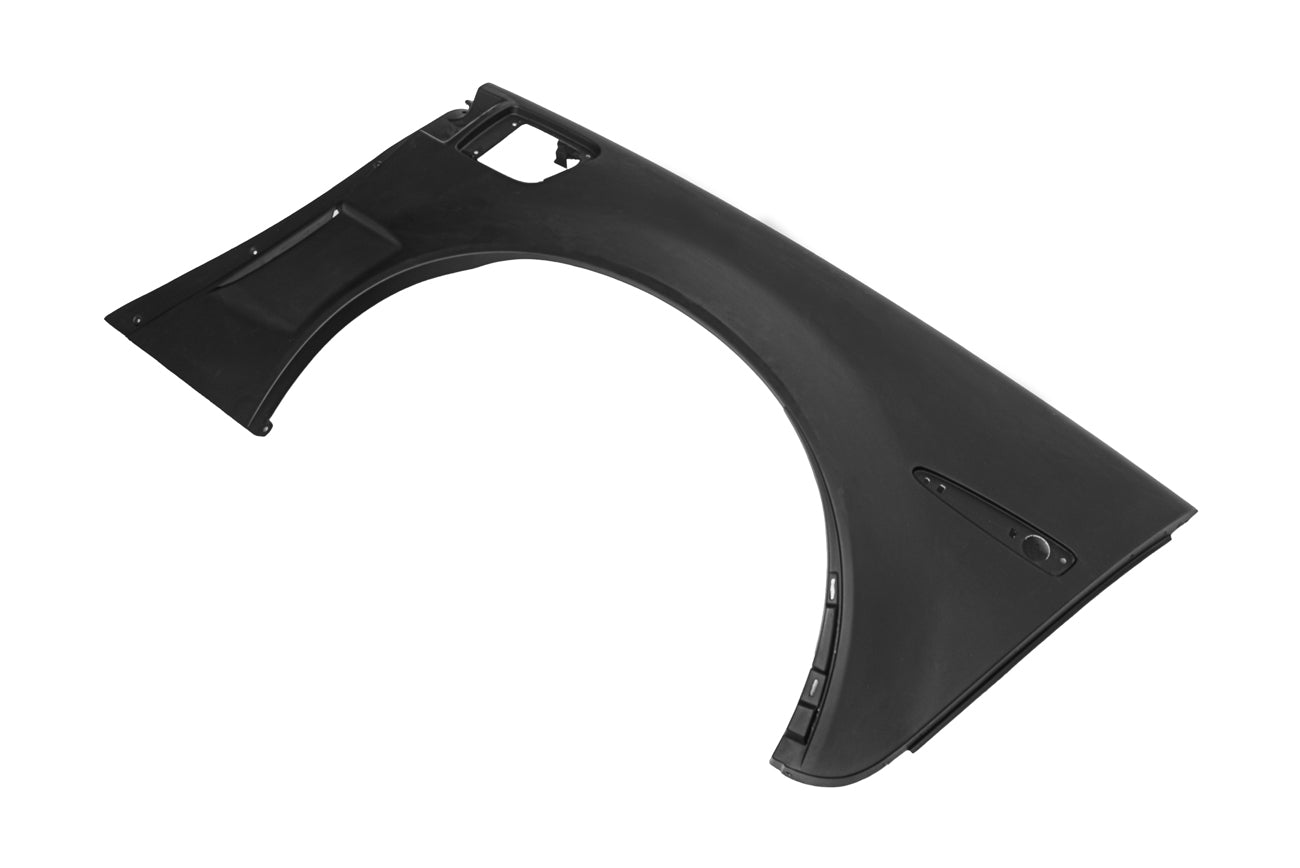 2005-2013 Corvette C6 ZR1 Style Matte Black Rear Side Wide Body Fenders