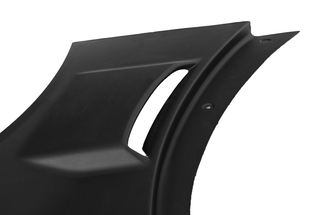 2005-2013 Corvette C6 ZR1 Style Matte Black Rear Side Wide Body Fenders