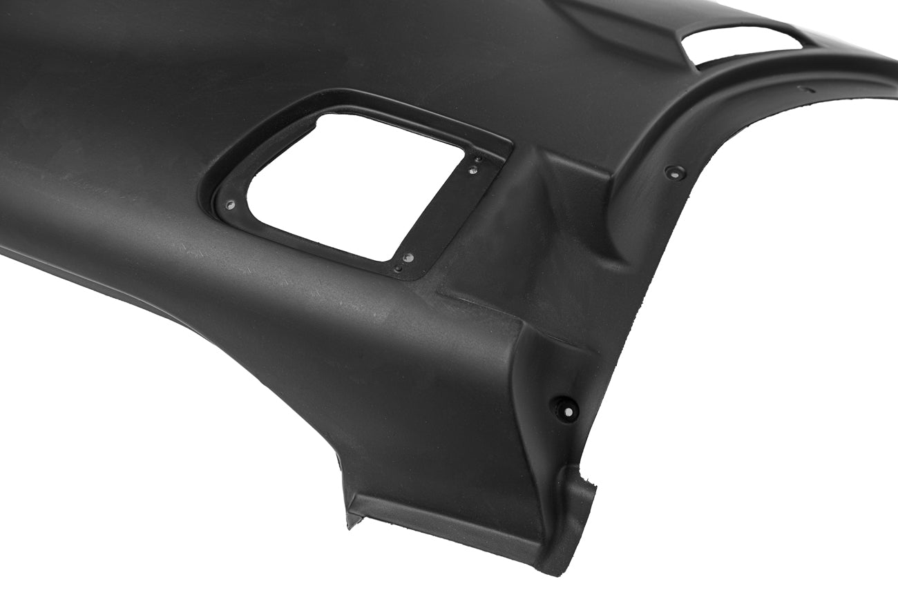 2005-2013 Corvette C6 ZR1 Style Matte Black Rear Side Wide Body Fenders