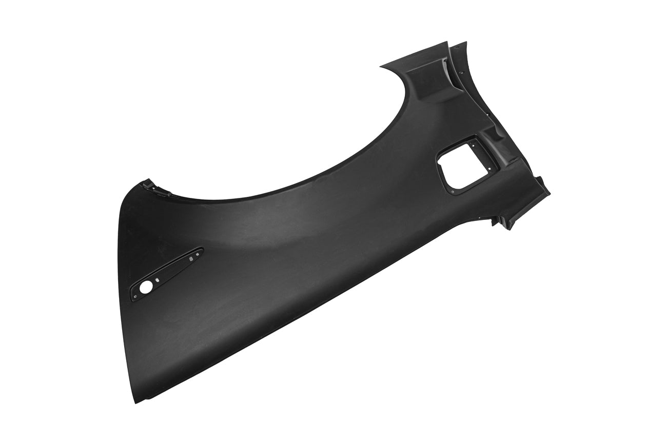 2005-2013 Corvette C6 ZR1 Style Matte Black Rear Side Wide Body Fenders