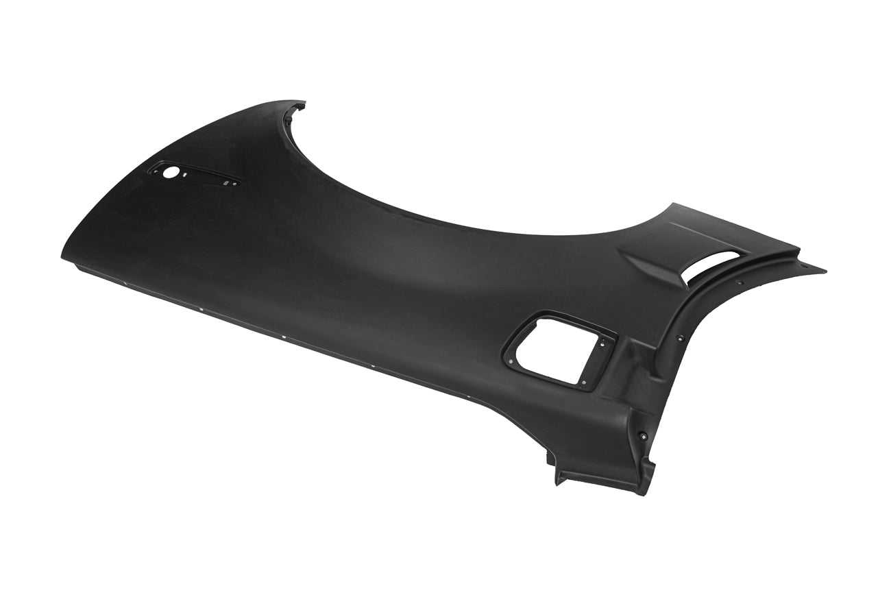 2005-2013 Corvette C6 ZR1 Style Matte Black Rear Side Wide Body Fenders