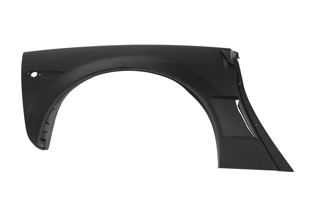 2005-2013 Corvette C6 ZR1 Style Matte Black Rear Side Wide Body Fenders