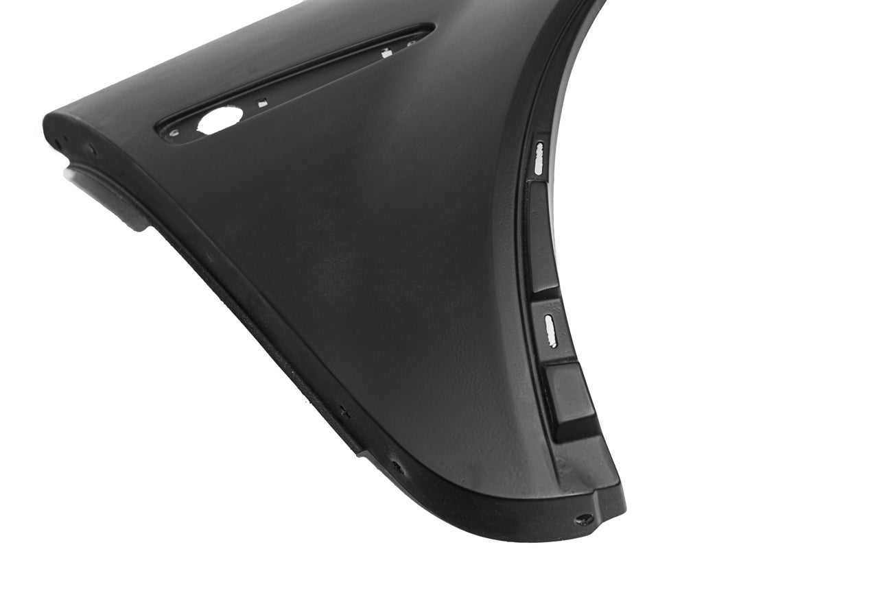 2005-2013 Corvette C6 ZR1 Style Matte Black Rear Side Wide Body Fenders