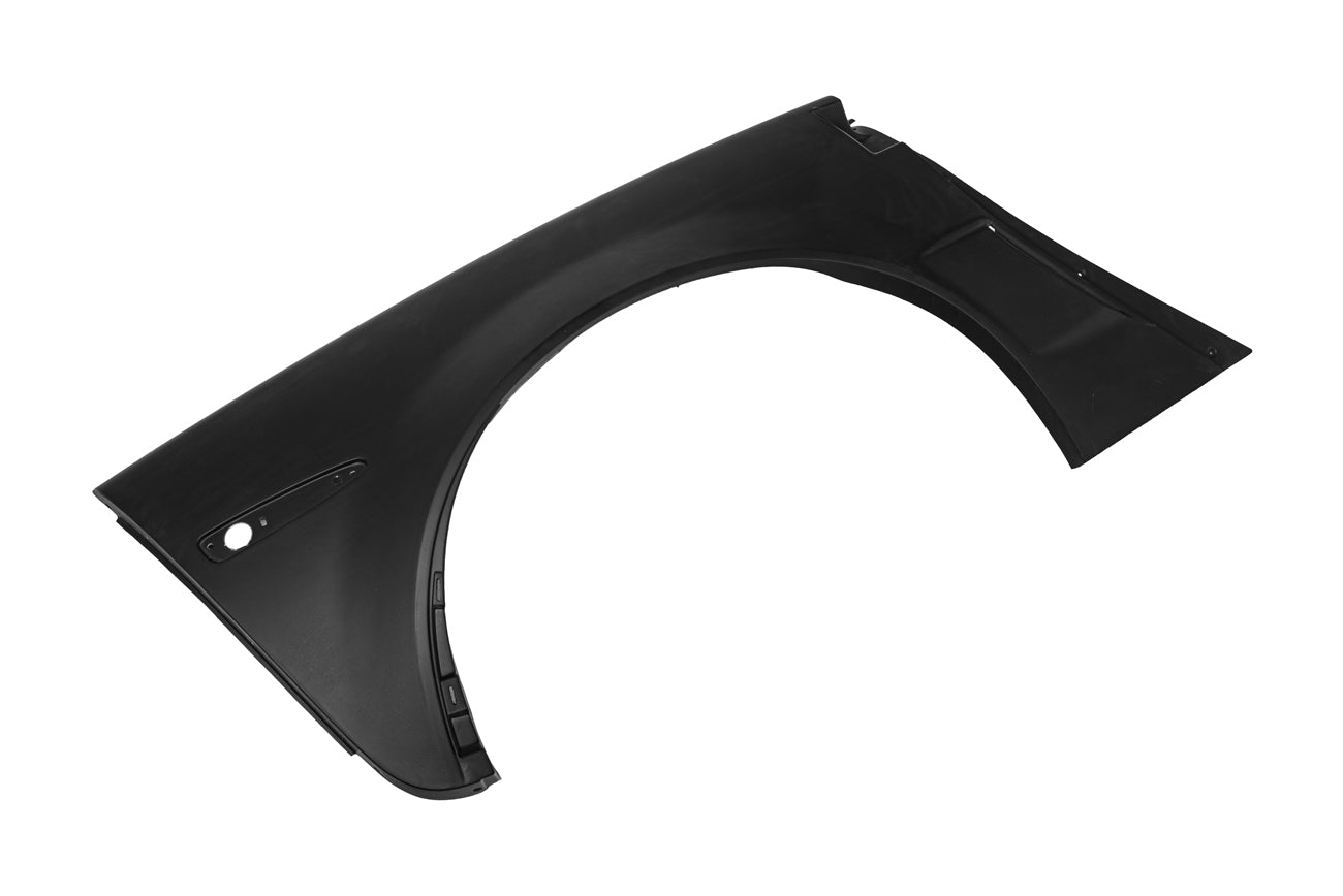 2005-2013 Corvette C6 ZR1 Style Matte Black Rear Side Wide Body Fenders