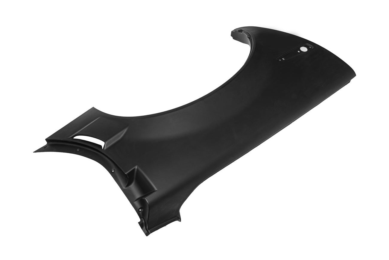 2005-2013 Corvette C6 ZR1 Style Matte Black Rear Side Wide Body Fenders