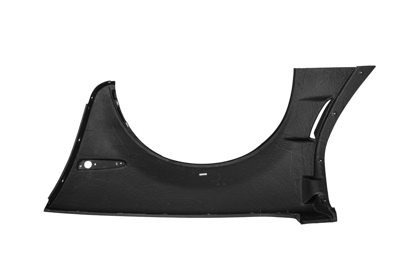 2005-2013 Corvette C6 ZR1 Style Matte Black Rear Side Wide Body Fenders