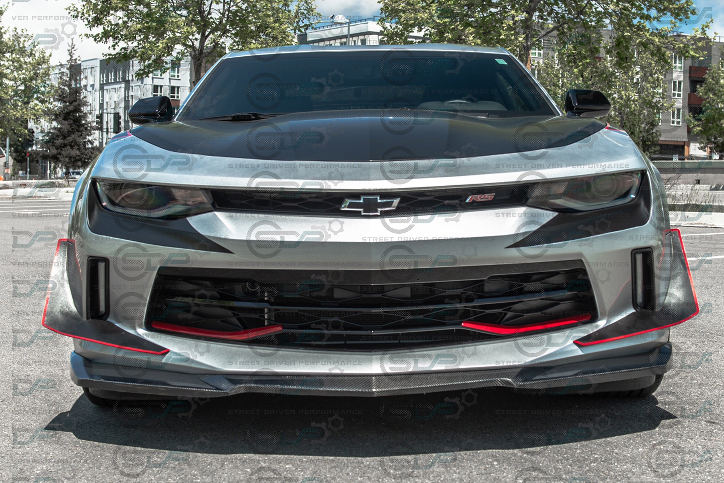 2016-2018 6th Gen Camaro - "ZL1 Performance Package" Carbon Fiber Front Splitter / Lip Ground Effects - for all LT / LS / RS models
