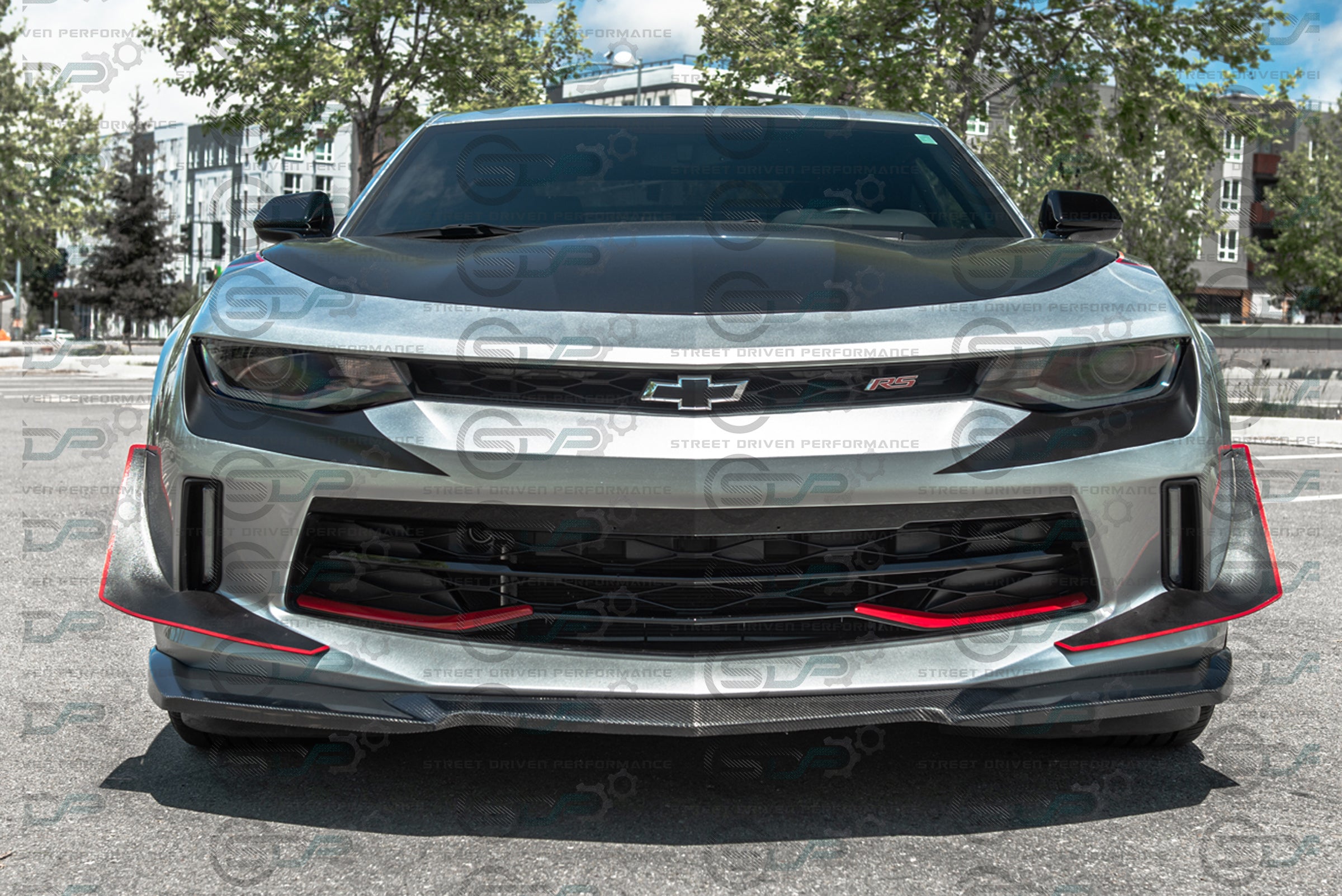 2016-2018 6th Gen Camaro - "ZL1 Performance Package" Carbon Fiber Front Splitter / Lip Ground Effects - for all LT / LS / RS models