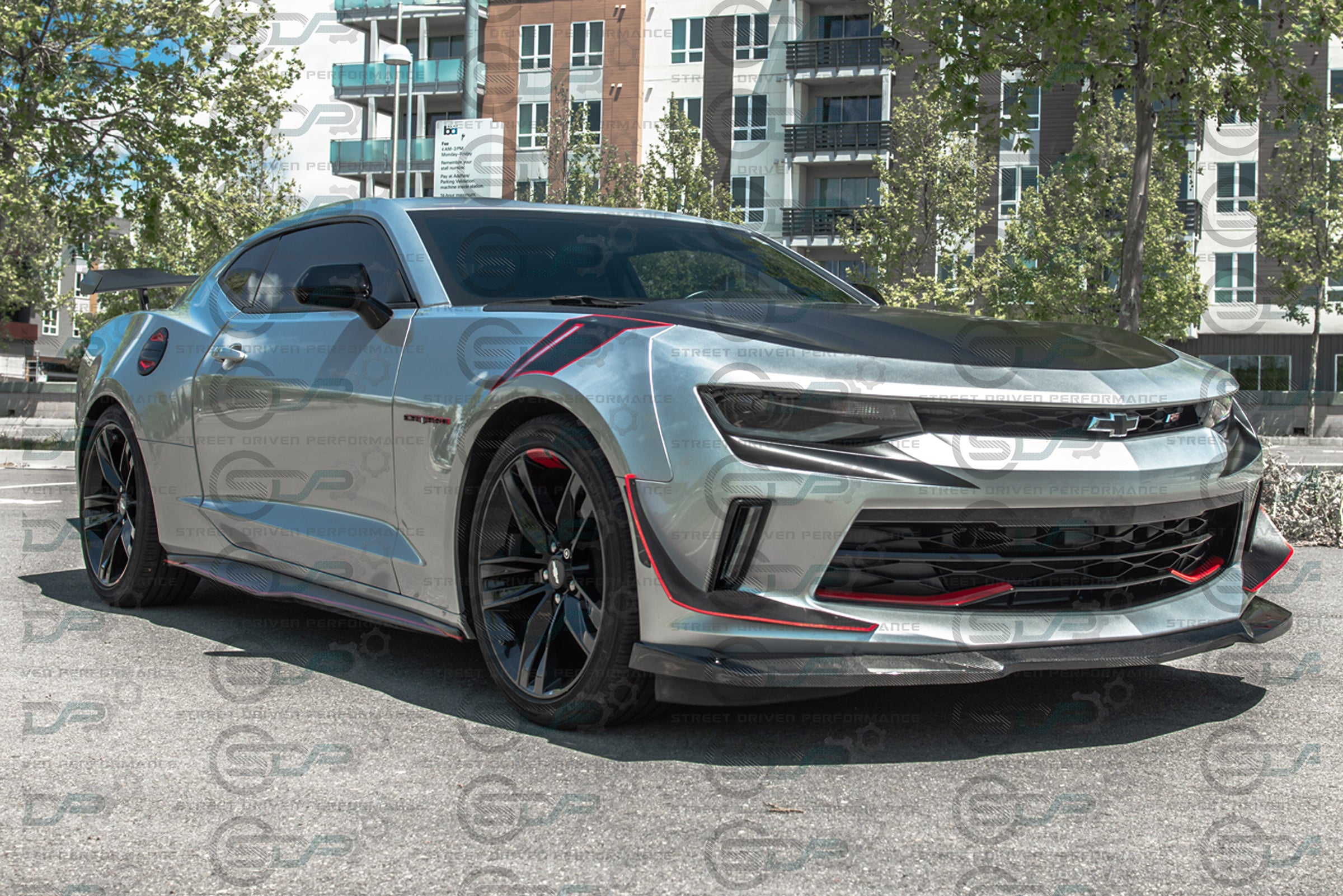 2016-2018 6th Gen Camaro - "ZL1 Performance Package" Carbon Fiber Front Splitter / Lip Ground Effects - for all LT / LS / RS models