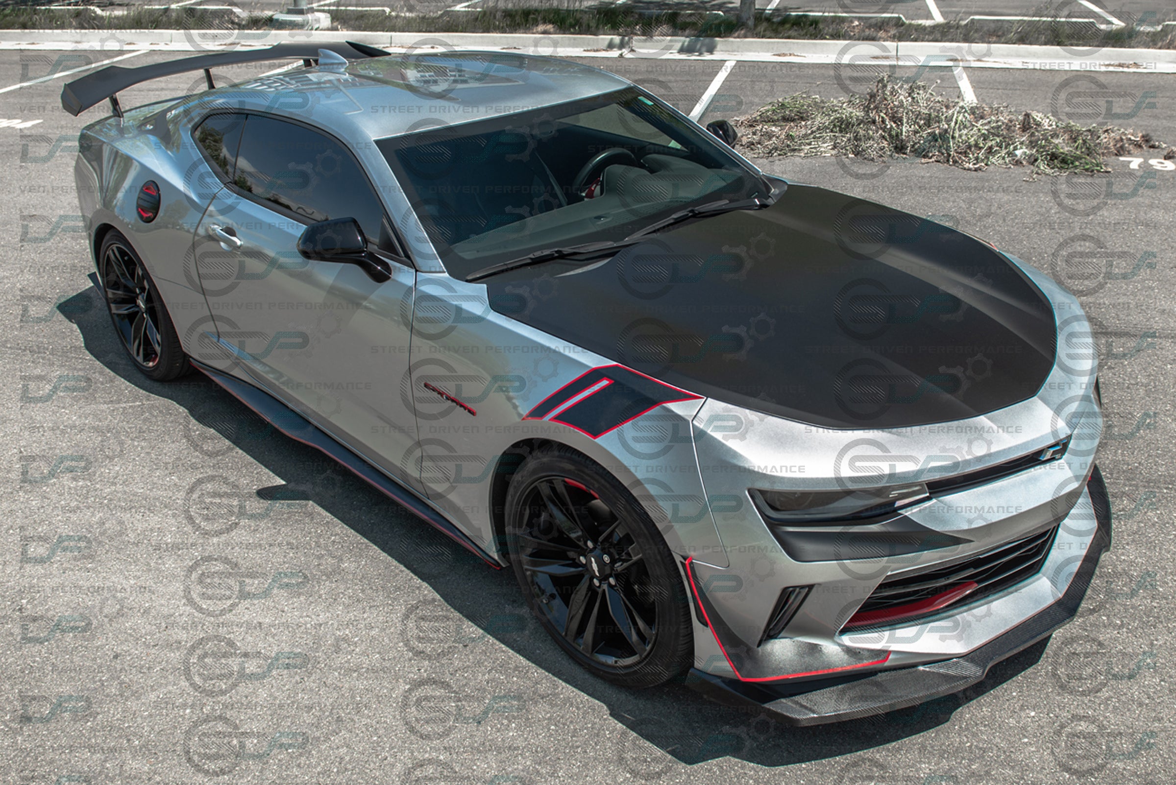 2016-2018 6th Gen Camaro - "ZL1 Performance Package" Carbon Fiber Front Splitter / Lip Ground Effects - for all LT / LS / RS models