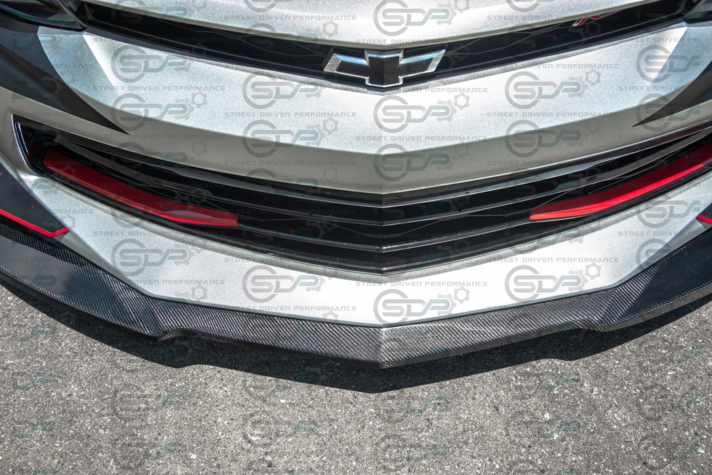 2016-2018 6th Gen Camaro - "ZL1 Performance Package" Carbon Fiber Front Splitter / Lip Ground Effects - for all LT / LS / RS models