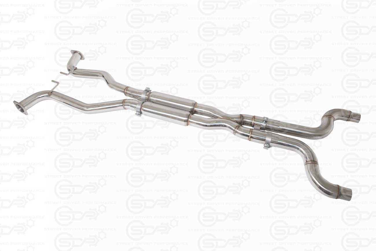 10-15 Camaro Coupe | T304 3" Piping 4" Slant-Cut Tips Cat Back Full Exhaust