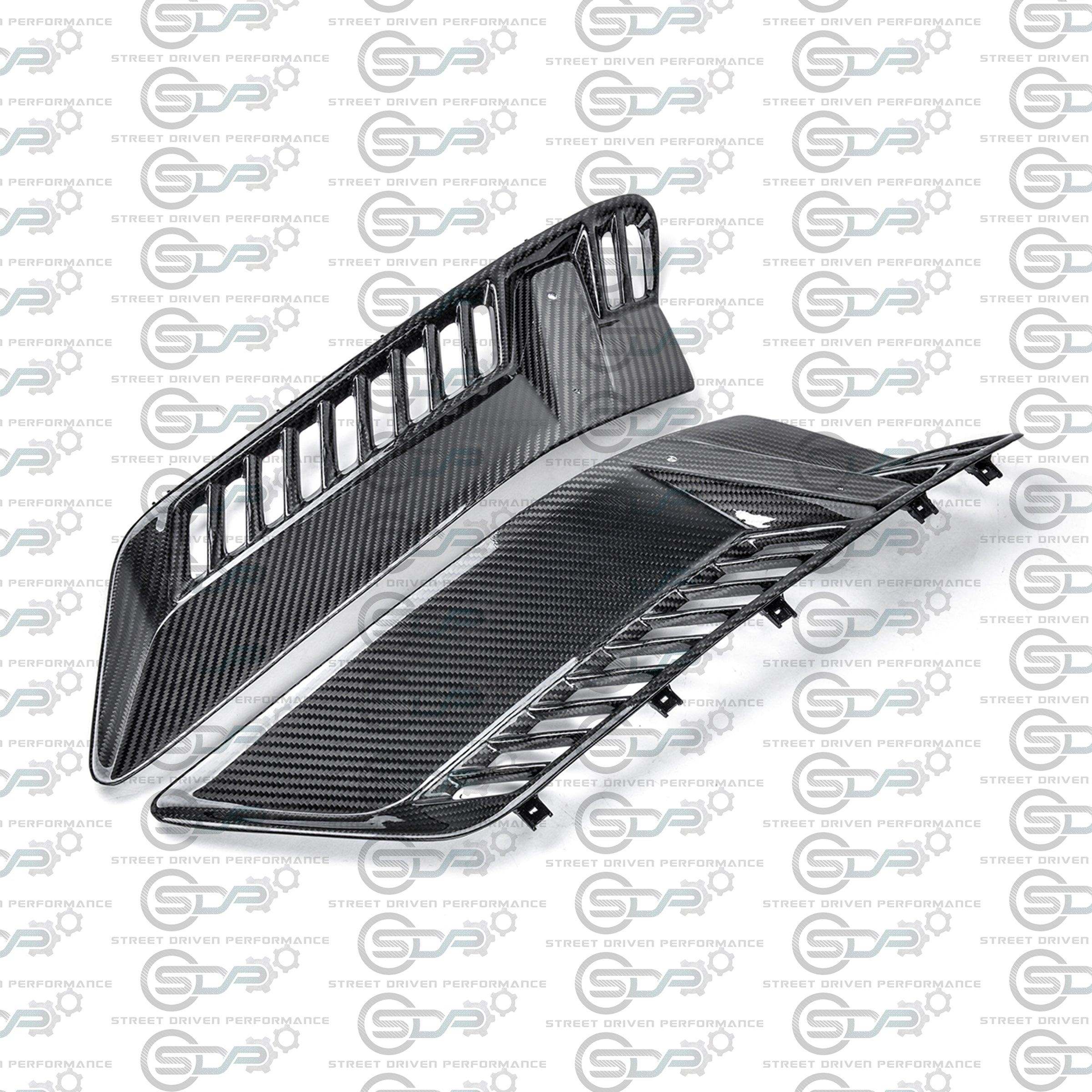 2014-2019 C7 Corvette - Carbon Fiber "Z06 Style" Side Fender Vents
