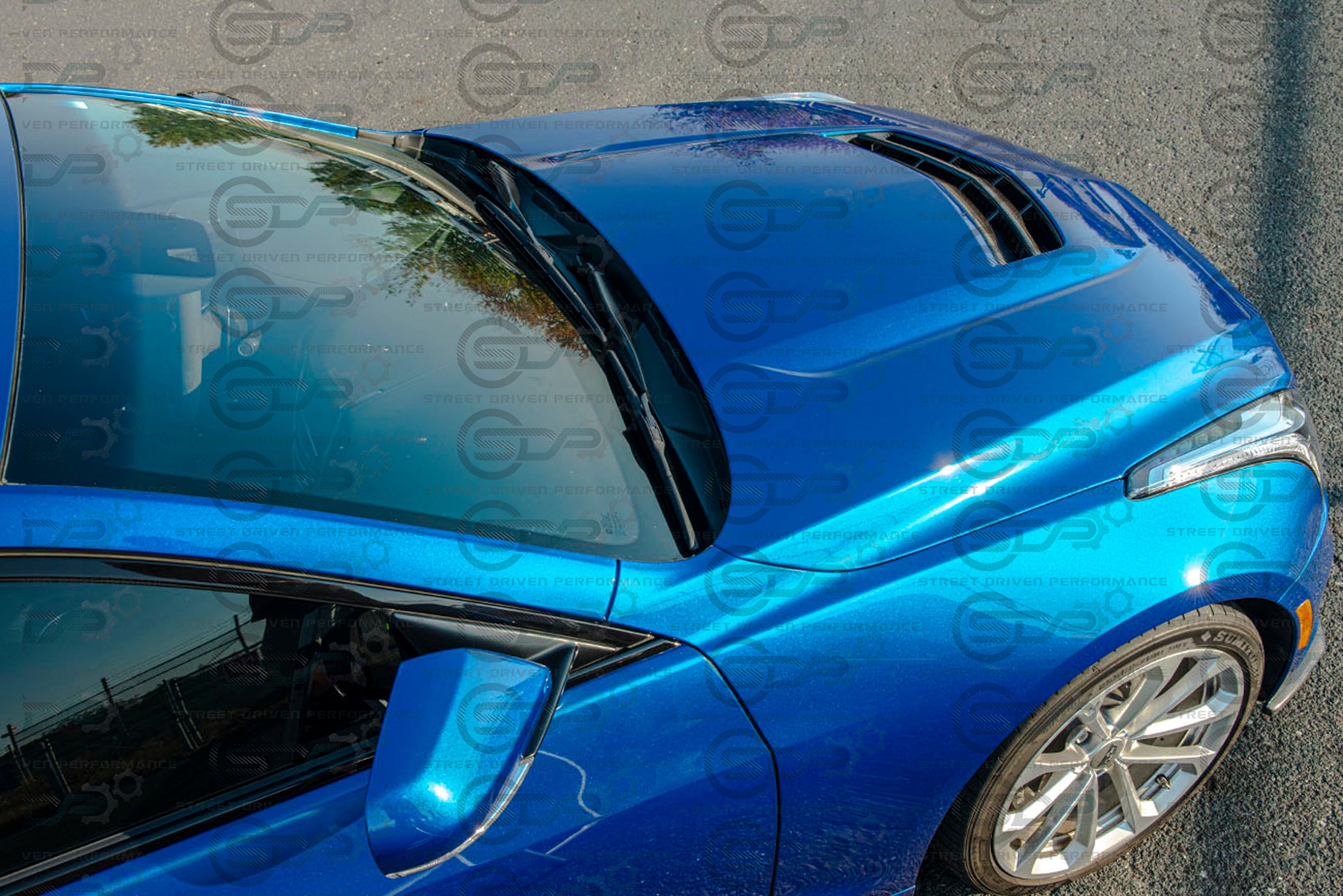 2016-2019 Cadillac ATS-V - Carbon Fiber Hood Vent