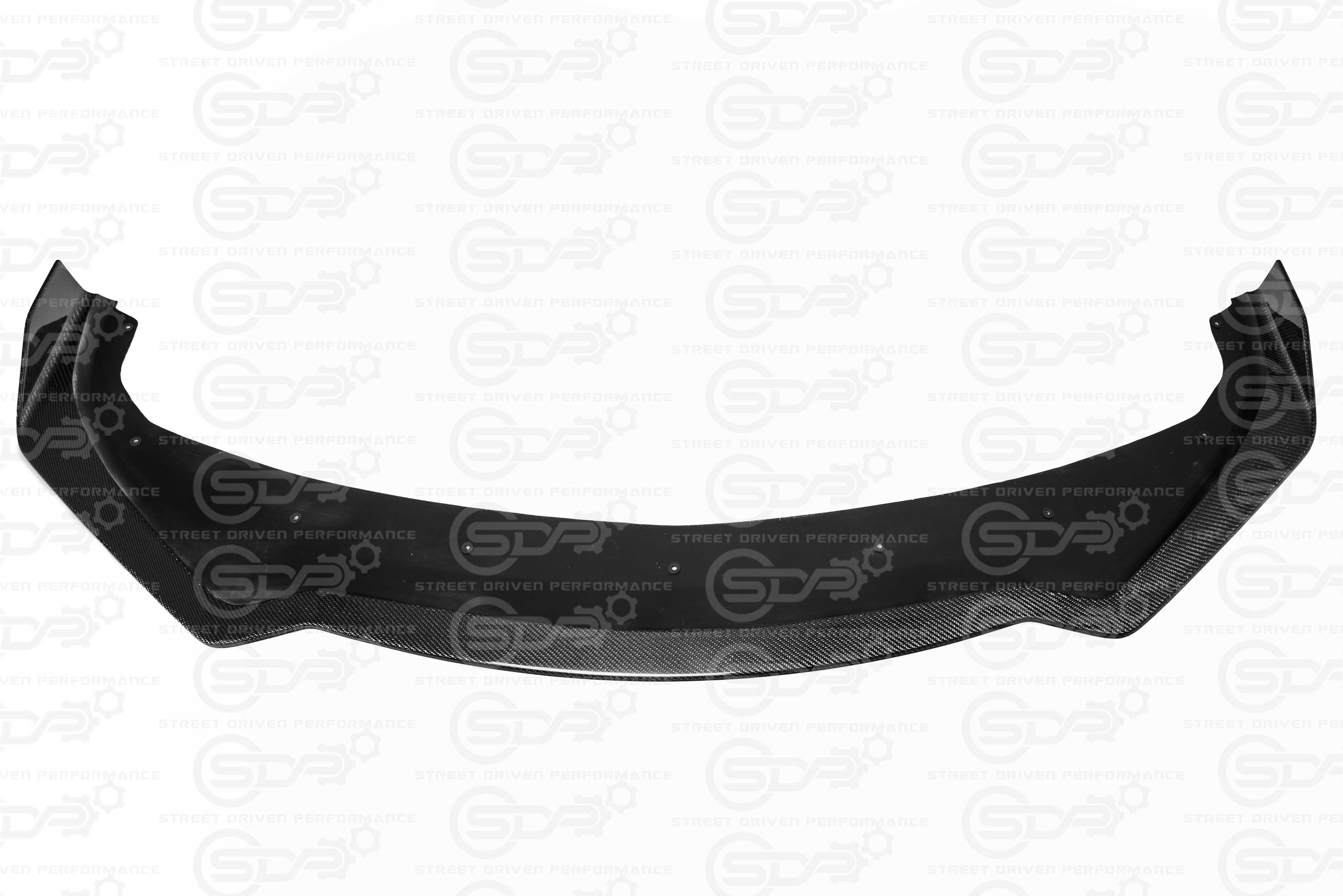 2014-2017 Infiniti Q50 Sport | TB Style CARBON FIBER Front Bumper Lip Splitter Ground Effects