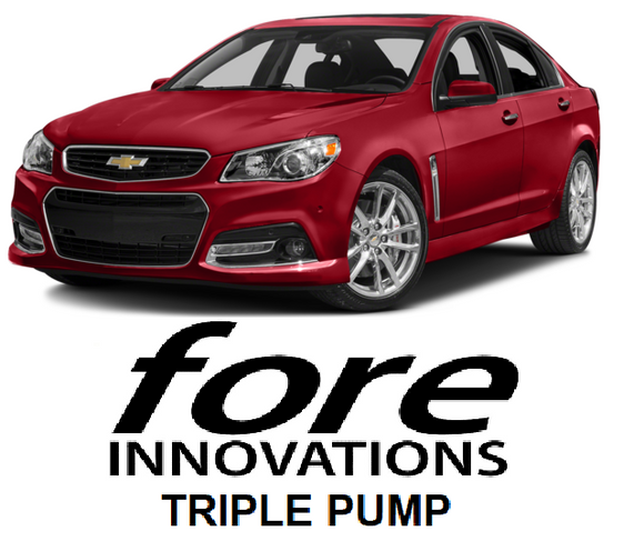 Fore Innovations - L4 - Triple Pump Fuel System for 14-17 Chevrolet SS Sedan