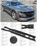 6th Gen Camaro - "T6 Performance Package" Carbon Fiber Side Skirts / Rocker Panels / Ground Effects - for all models