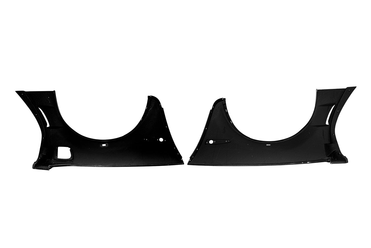*BLEMISHED- DISCOUNTED* 05-13 Corvette C6 ZR1 Style Carbon Fiber Rear Side Wide Body Fenders Pair