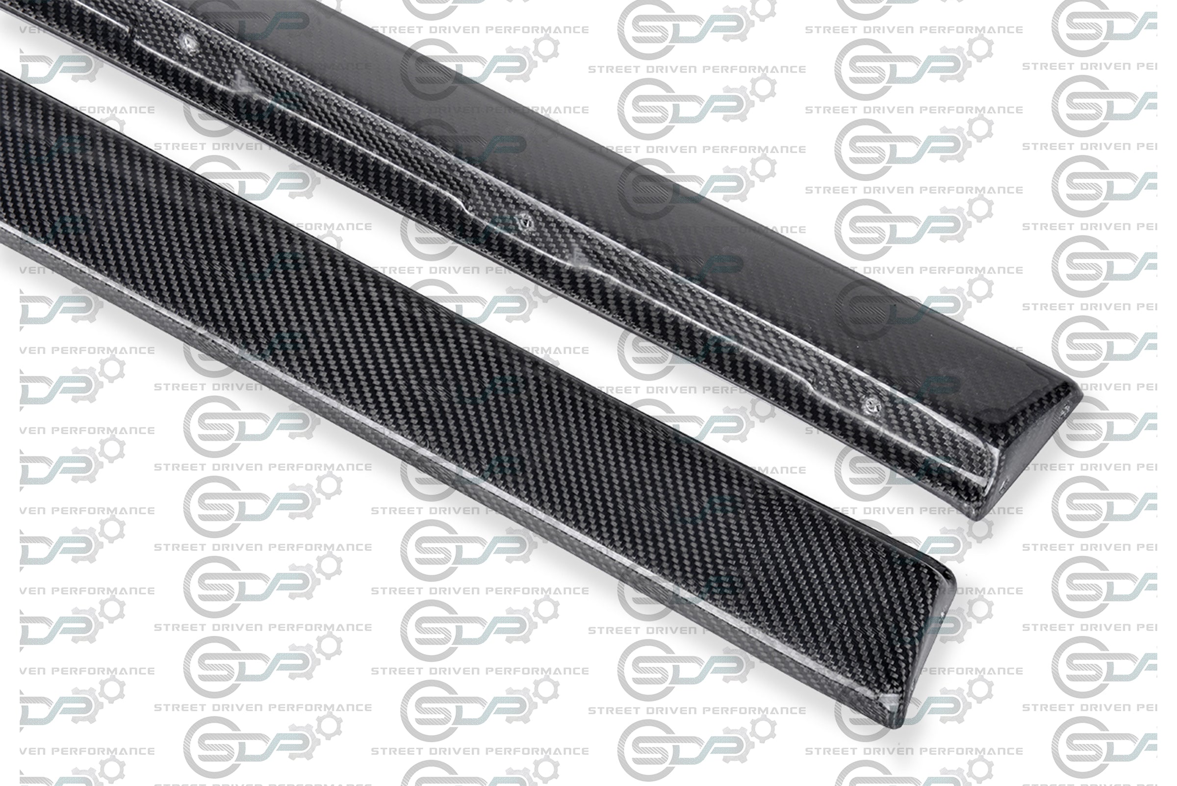 2005-2013 C6 Corvette - Base Model - ZR1 Conversion Side Skirts / Rocker Panels / Ground Effects with Mud Flaps