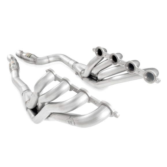 Stainless Works 2009-15 Cadillac CTS-V Headers 2in Primaries High-Flow Cats 3in Leads X-Pipe