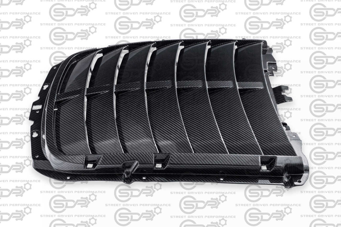 2020-2023 Ford Mustang GT500 | Factory Style Carbon Fiber/ Forged Carbon Fiber Front Hood Vent