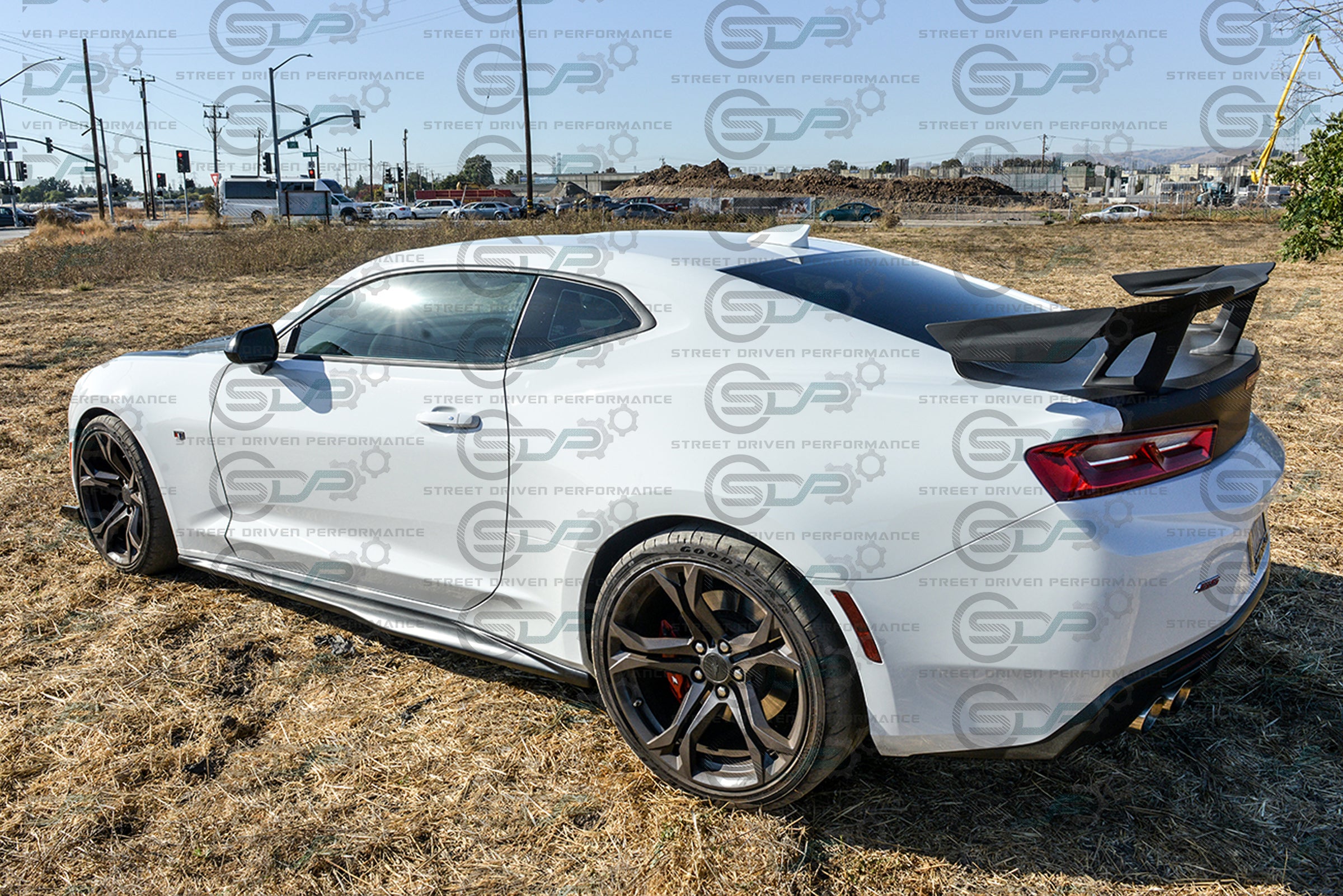2016+ 6th Gen Camaro - "ZL1 - 1LE Performance Package" Rear Trunk Spoiler Wing with Spoiler Camera Option - for all models