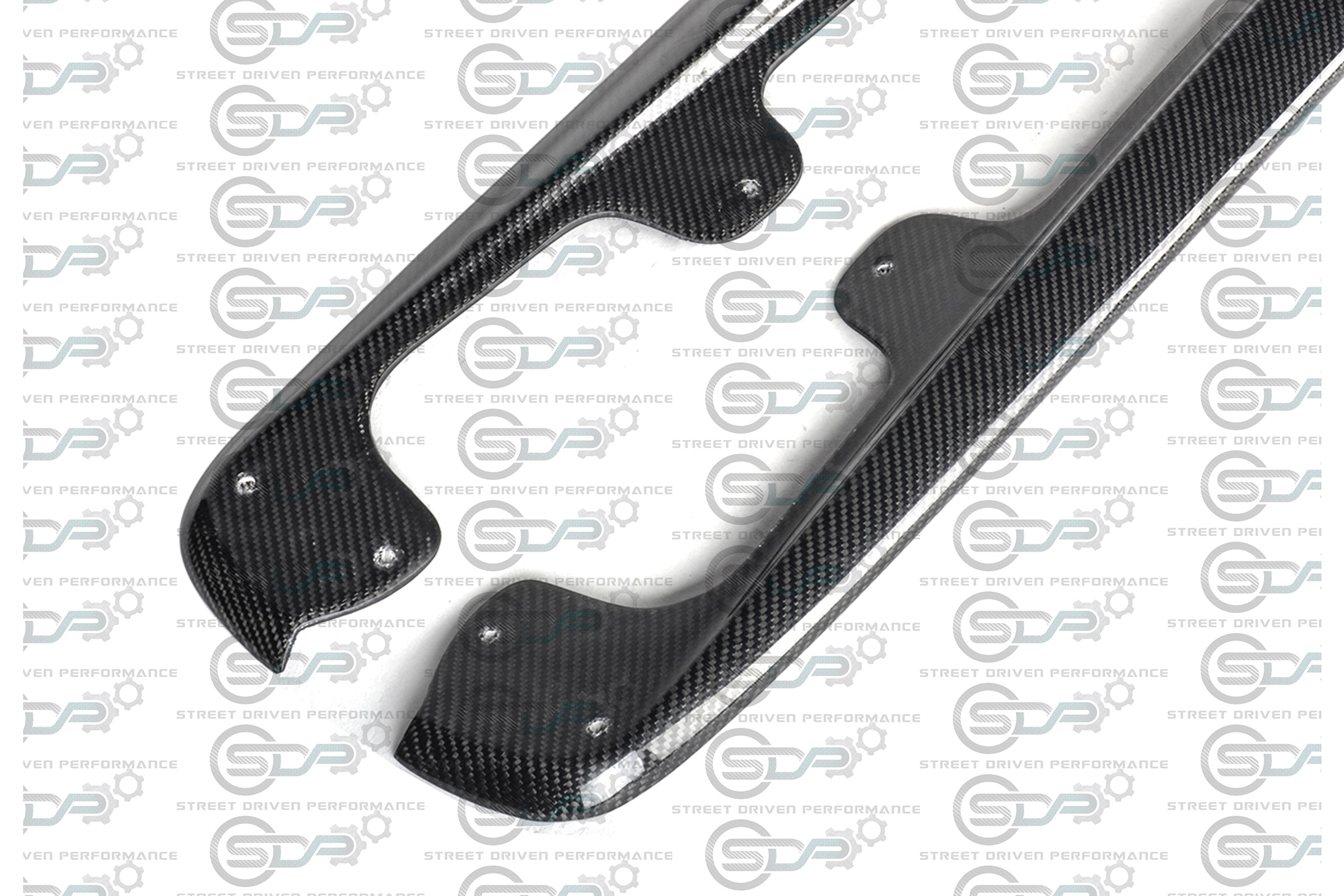 2005-2013 C6 Corvette - Base Model - ZR1 Conversion Side Skirts / Rocker Panels / Ground Effects with Mud Flaps