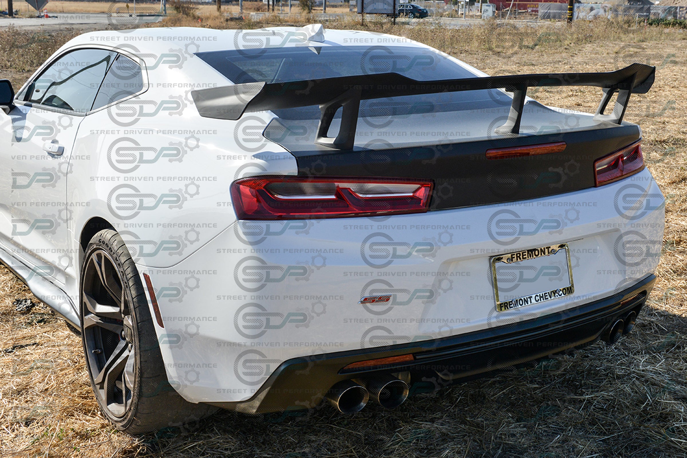 2016+ 6th Gen Camaro - "ZL1 - 1LE Performance Package" Rear Trunk Spoiler Wing with Spoiler Camera Option - for all models