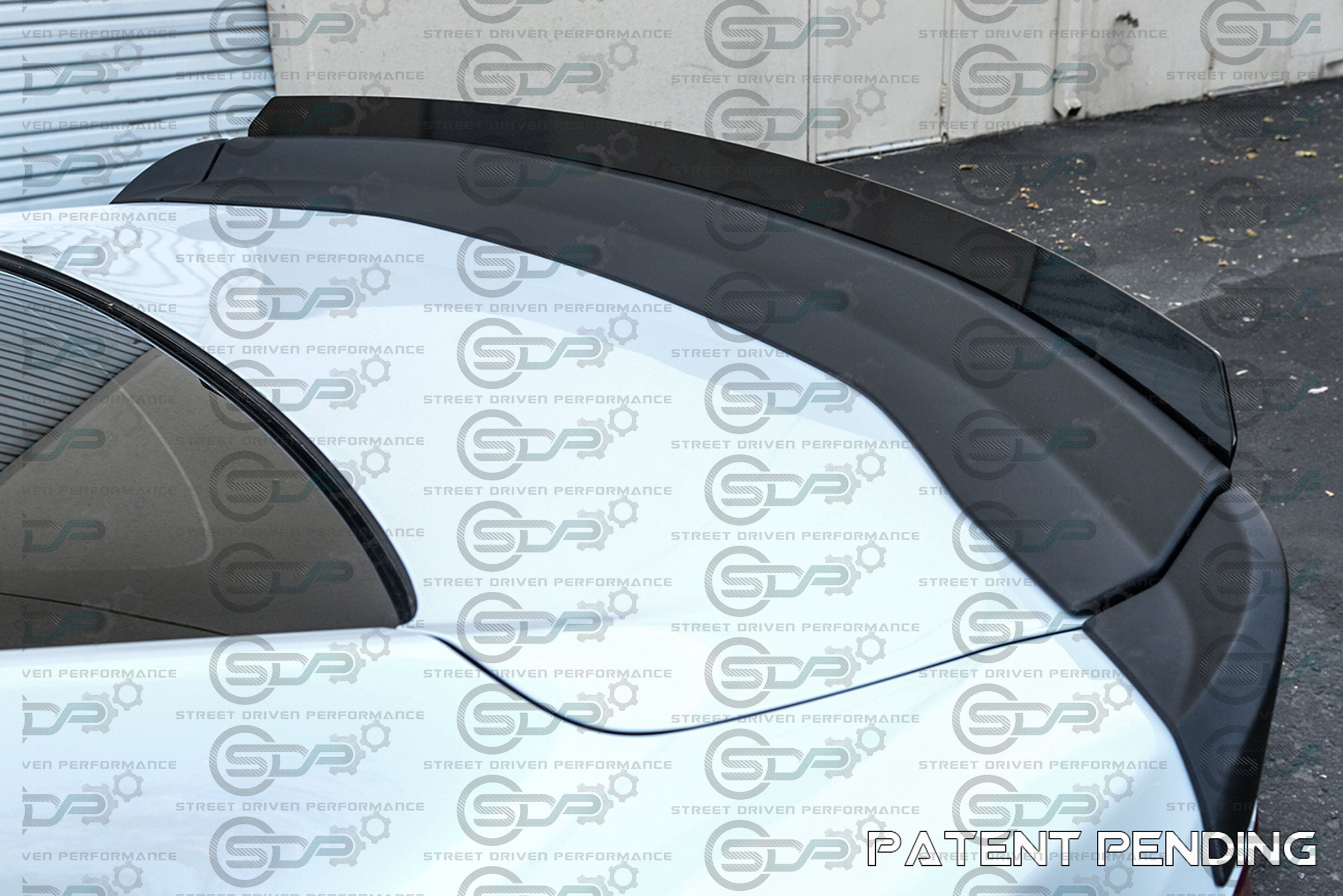 2016-2018 6th Gen Camaro - "Type 1 Track Package" Rear Trunk Spoiler with Extended Wickerbill - for all models