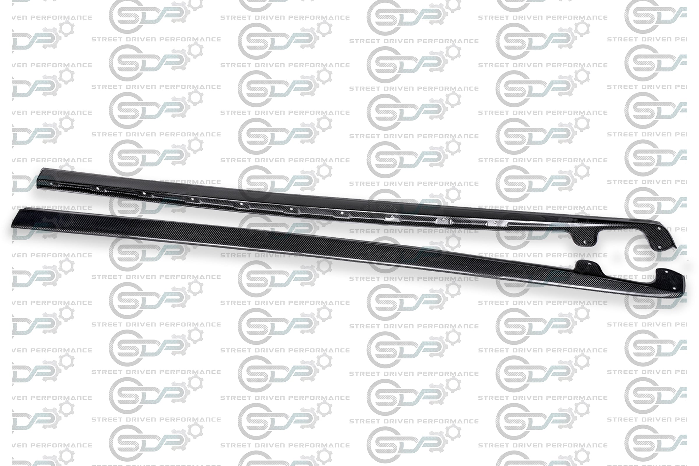 2005-2013 C6 Corvette - Base Model - ZR1 Conversion Side Skirts / Rocker Panels / Ground Effects with Mud Flaps